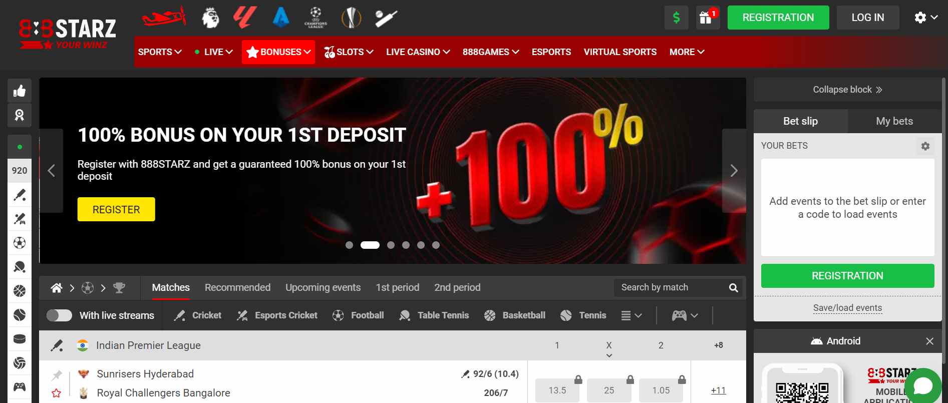 888starz india